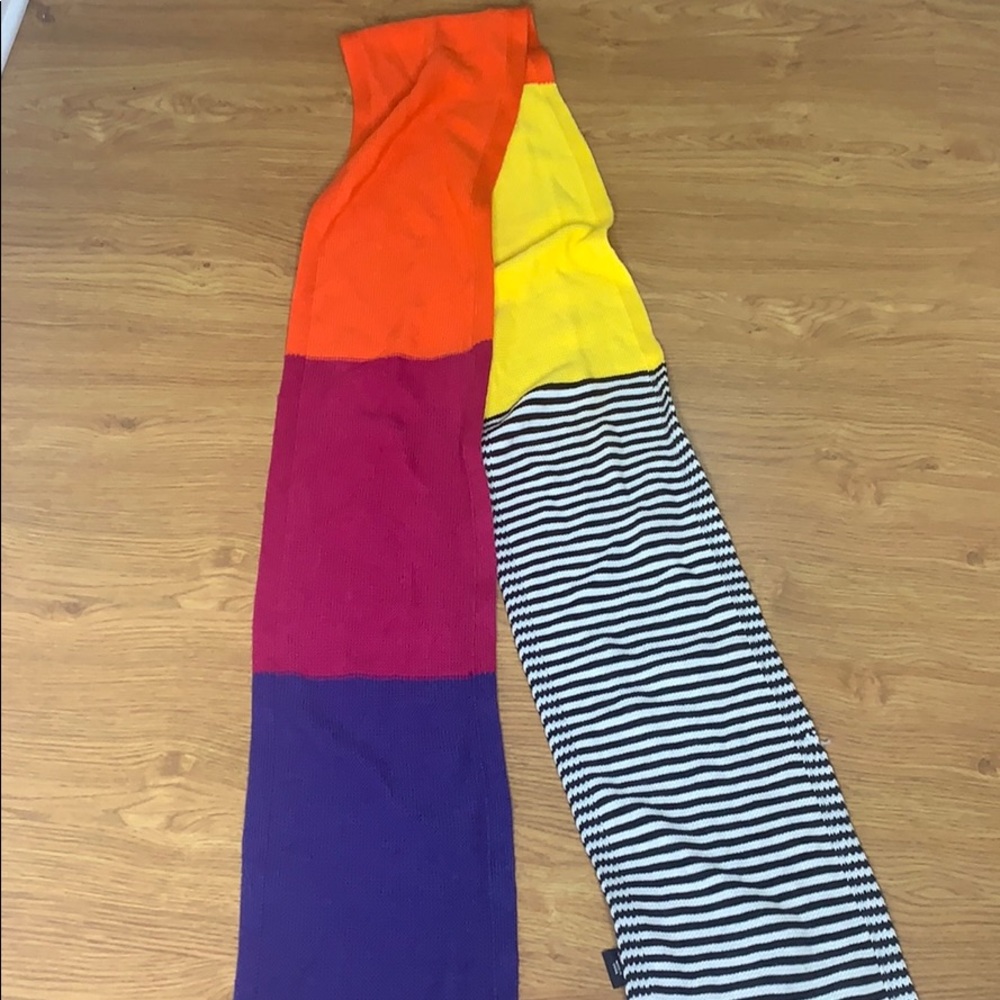 New York & Company Multicolored Patterned Scarf - image 6